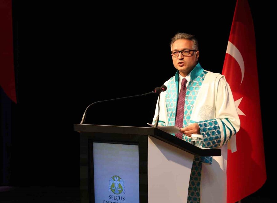 Kktc Cumhurbaşkanı Ersin Tatar’a Selçuk Üniversitesi’nde Fahri Doktora Verildi