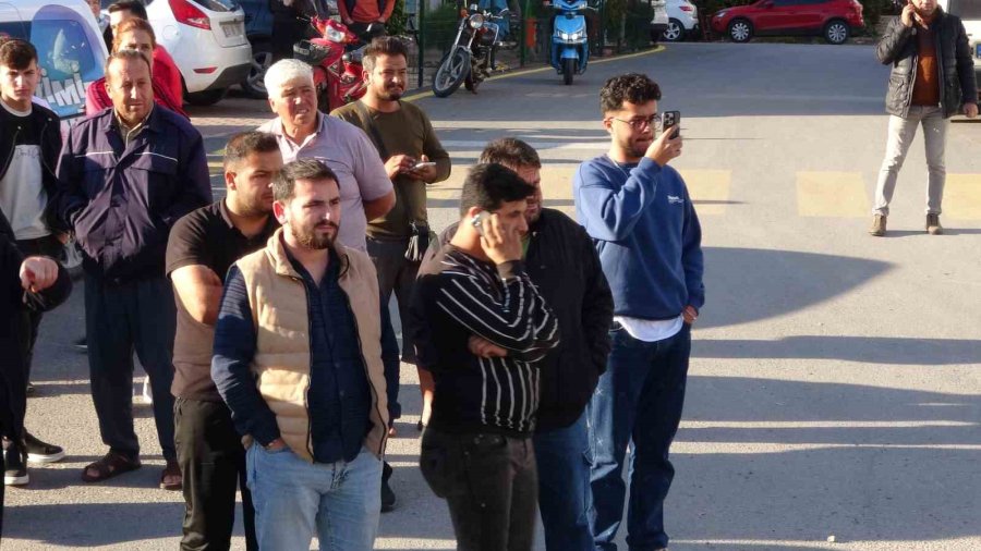 Beton Mikserinin Motosikletliyi Ezmesi Anbean Görüntülendi