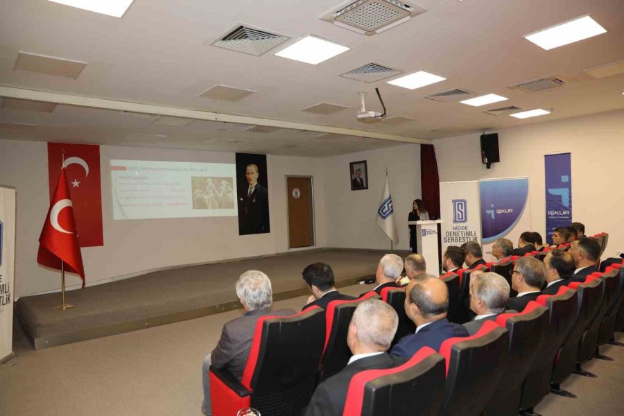 Niğde’de Eski Hükümlülere, İşlerini Kurmaları İçin 1 Milyon 200 Bin Lira Hibe Desteği Sağlandı