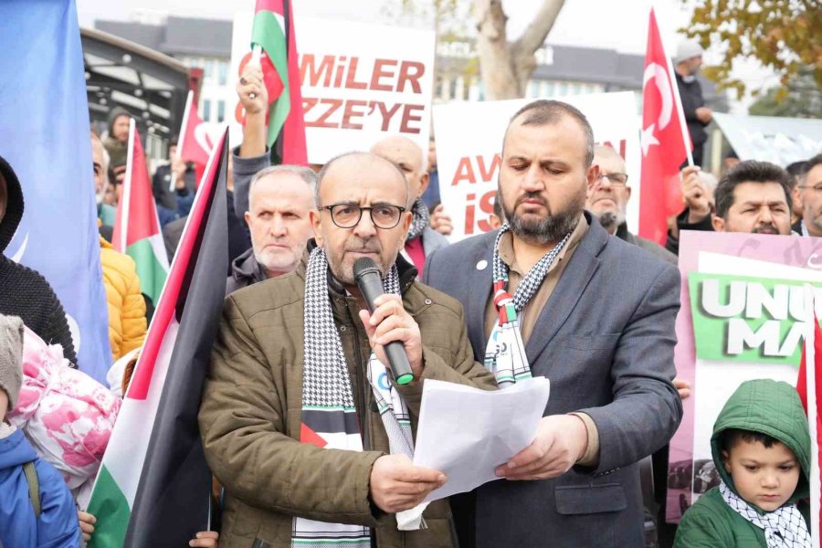 Niğde’de Filistin’e Destek Yürüyüşü Yapıldı