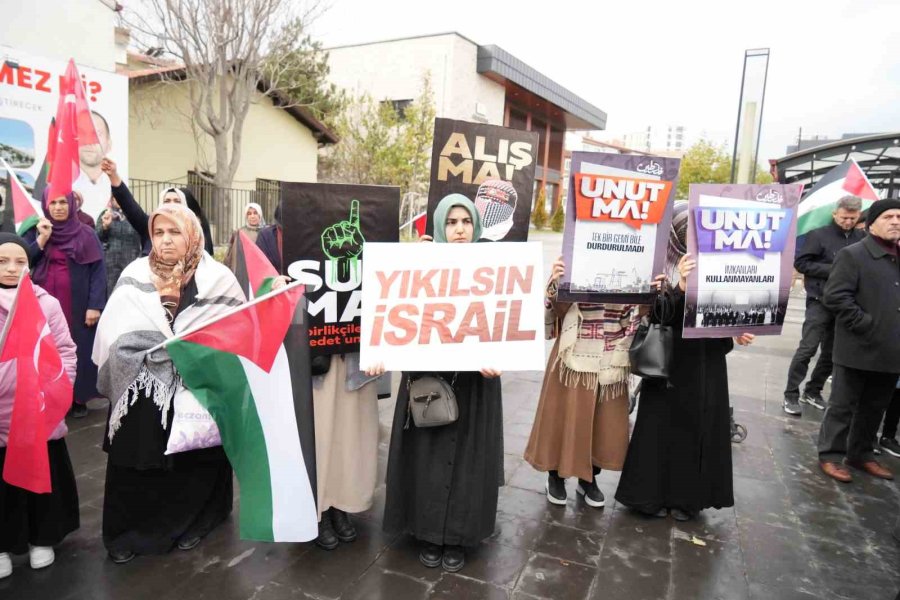 Niğde’de Filistin’e Destek Yürüyüşü Yapıldı