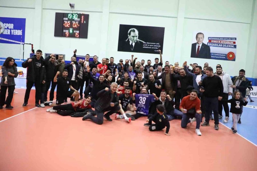 Efeler Ligi: Develi Belediyespor: 3 - Galatasaray Hdı Sigorta: 2