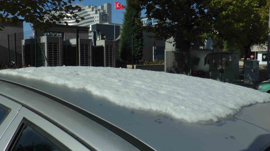 Kayseri’ye Mevsimin İlk Karı Yağdı