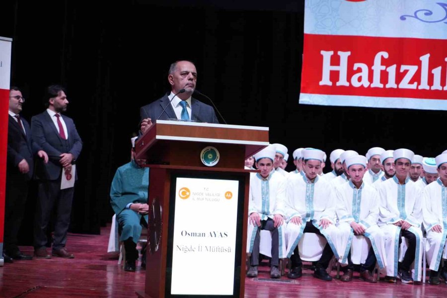 Niğde’de 151 Öğrenciye Hafızlık İcazeti Verildi