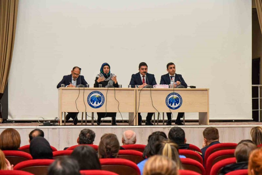 Kmü’de “kadına Yönelik Şiddete Karşı Uluslararsı Mücadele Günü” Paneli