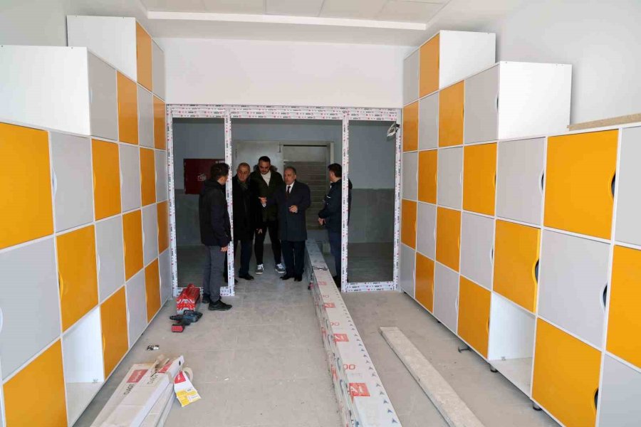 Başkan Yalçın Talas Millet Bahçesi Eğitim Kampüsü’nde