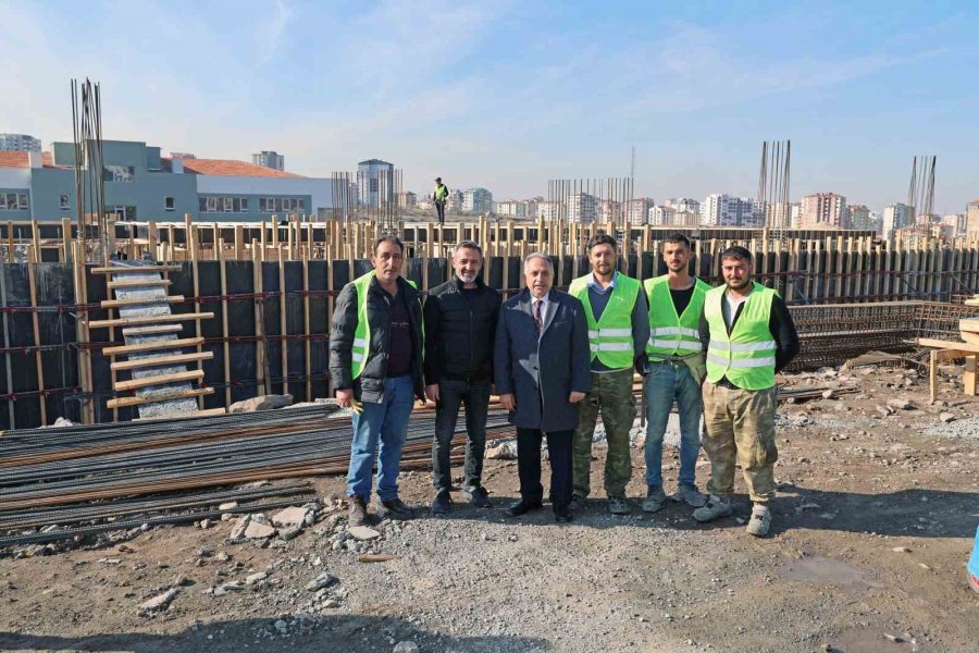 Başkan Yalçın Talas Millet Bahçesi Eğitim Kampüsü’nde