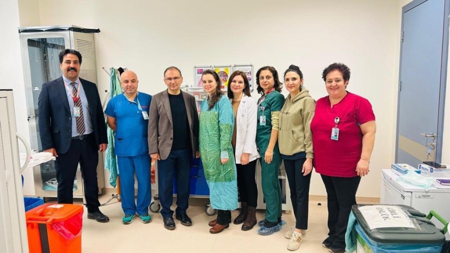 Şehir Hastanesinde İlk Ebus İşlemi Gerçekleştirildi