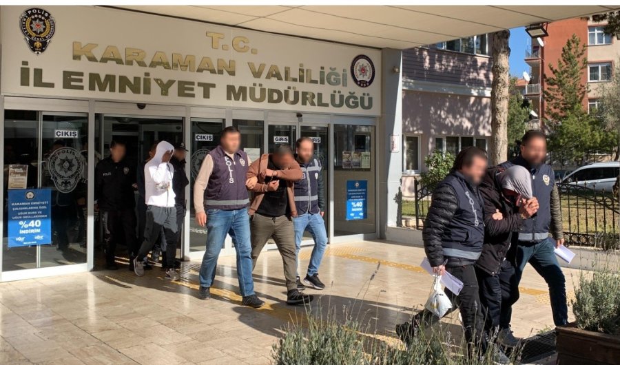 Karaman’da Aranan 6 Kişi Yakalandı