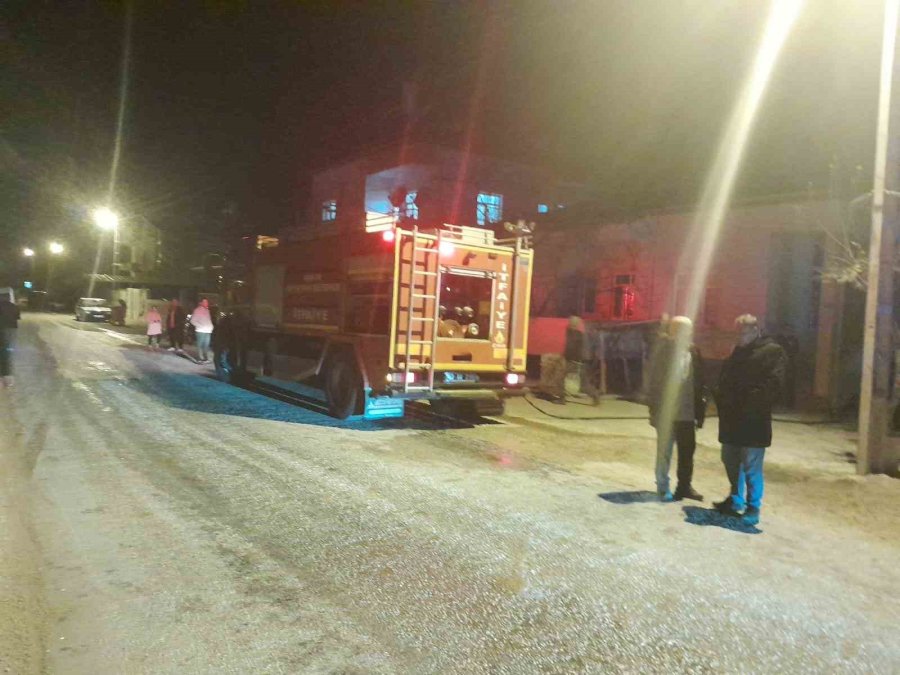 Konya’da Ev Yangını