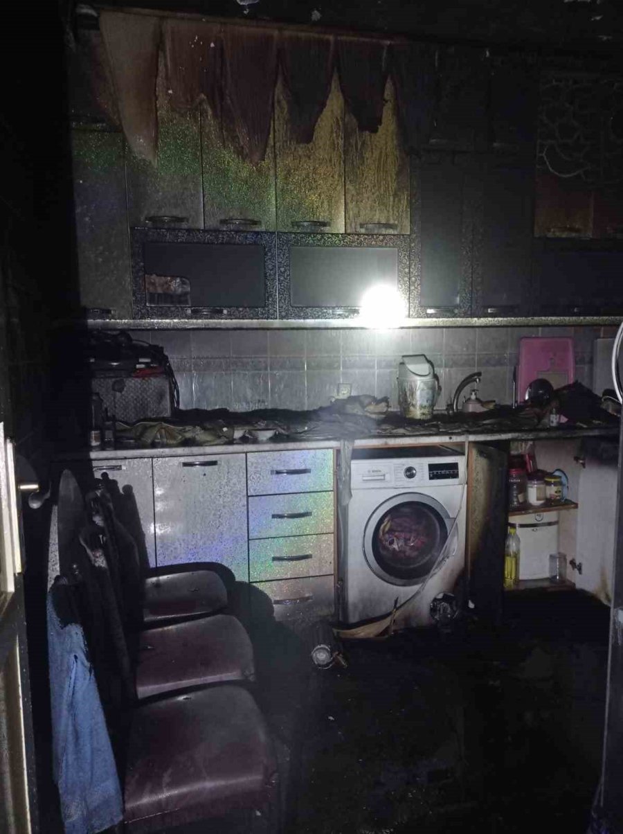 Konya’da Ev Yangını