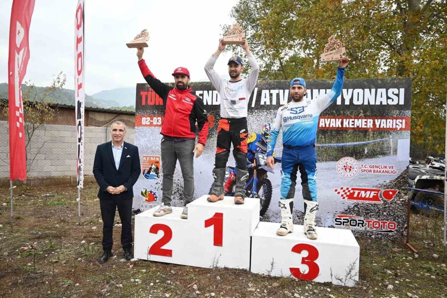 Türkiye Enduro Ve Atv Şampiyonası 3. Ayak Yarışları Kemer’de Yapıldı
