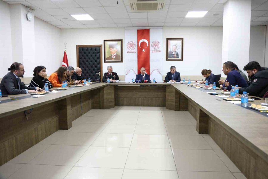 Vali Özkan: “huzur Şehri Konya İçin Hep Birlikte Çalışıyoruz”