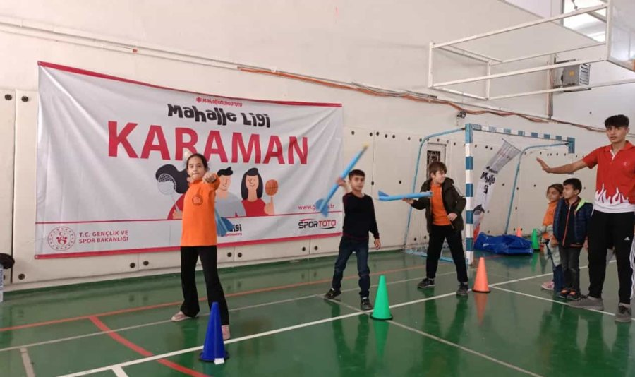 Karaman’da “eğlenceli Çocuk Atletizm Oyunları” Devam Ediyor