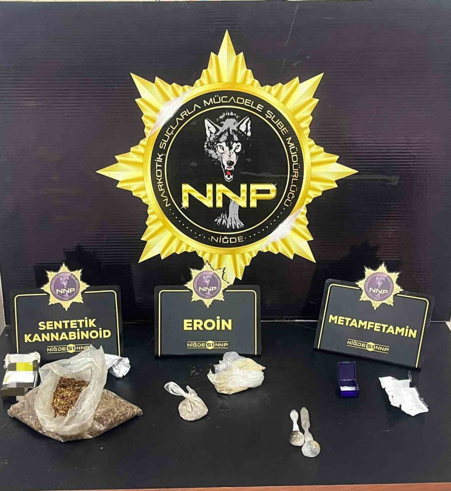 Niğde’de 1 Ayda 66 Uyuşturucu Şüphelisi Yakalandı