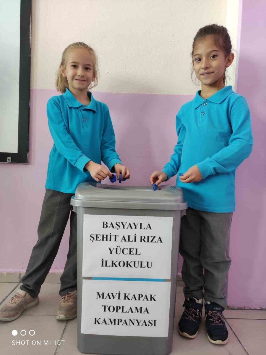 Karaman’da Toplanan Mavi Kapaklar Engelli Bireylere Umut Olacak