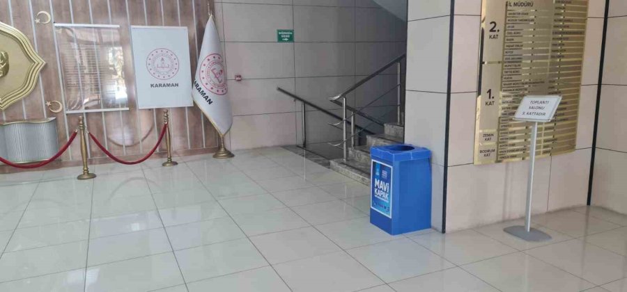 Karaman’da Toplanan Mavi Kapaklar Engelli Bireylere Umut Olacak