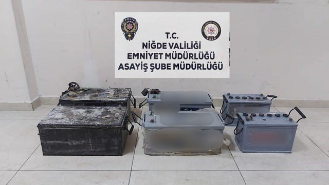 Niğde’de 3 Hırsız Tutuklandı