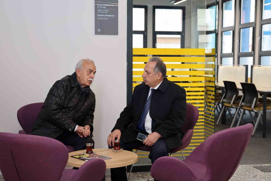 Başkan Yalçın’ın Kütüphaneler Günü