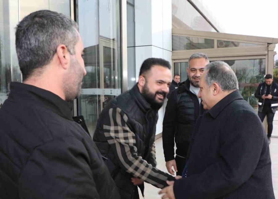 Başkan Yalçın’dan Vanspor Kafilesine Ziyaret