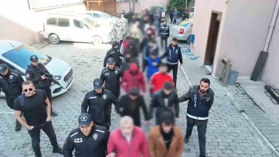 Konya’da Aranan 93 Şahıs Yakalandı