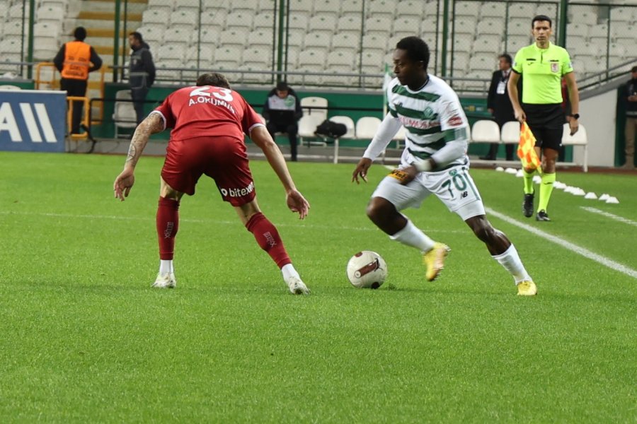 Trendyol Süper Lig: Konyaspor: 0 - Sivasspor: 1 (ilk Yarı)