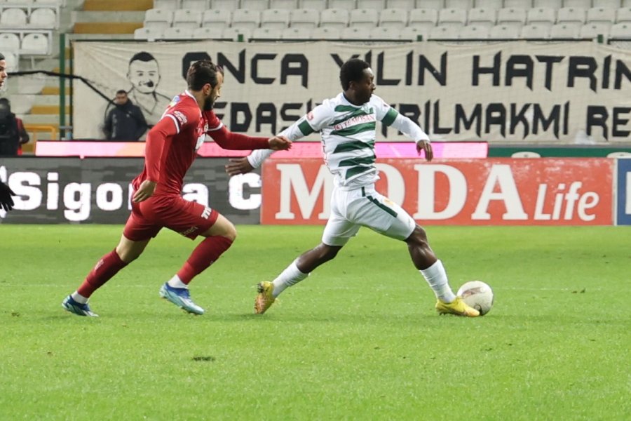 Trendyol Süper Lig: Konyaspor: 0 - Sivasspor: 1 (ilk Yarı)
