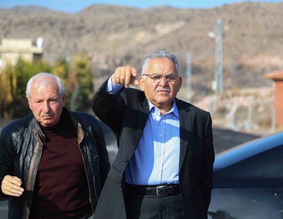 Başkan Büyükkılıç Alternatif Yolda İncelemelerde Bulundu