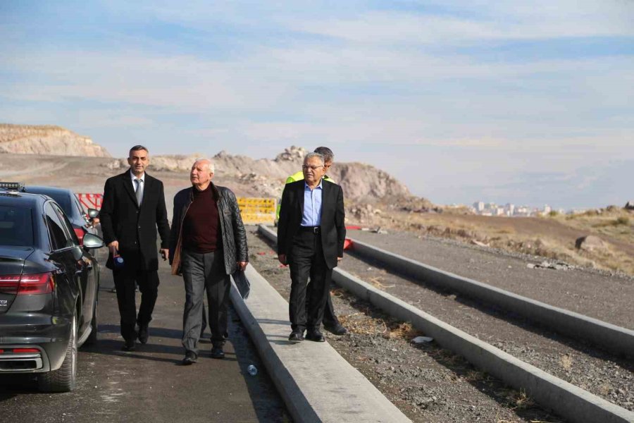 Başkan Büyükkılıç Alternatif Yolda İncelemelerde Bulundu