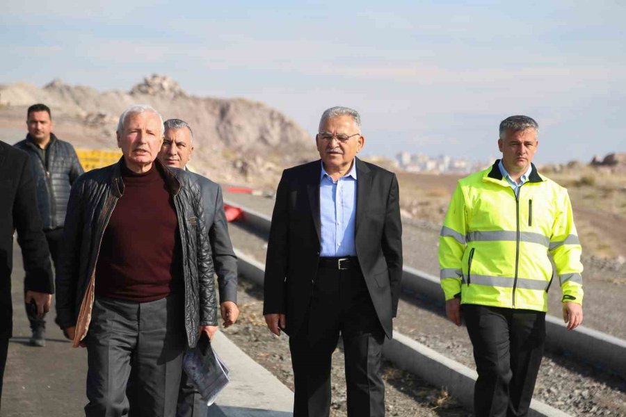 Başkan Büyükkılıç Alternatif Yolda İncelemelerde Bulundu