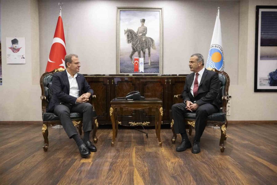 Gazimağusa Belediye Başkanı Ve Meclis Üyeleri Mersin’de