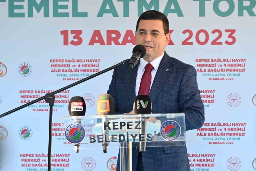 Ketem’in De Hizmet Vereceği Sağlıklı Hayat Merkezi Ve 4 Hekimli Aile Sağlığı Merkezi Temeli Törenle Atıldı