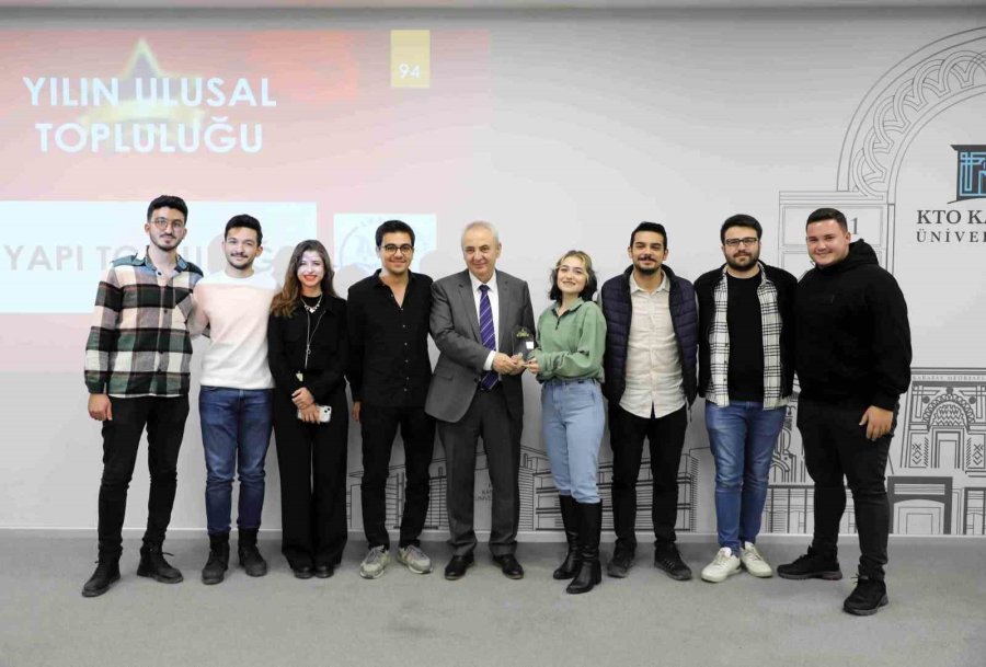 Kto Karatay’ın Parlayan Yıldızı Öğrenci Toplulukları Ödüllendirildi