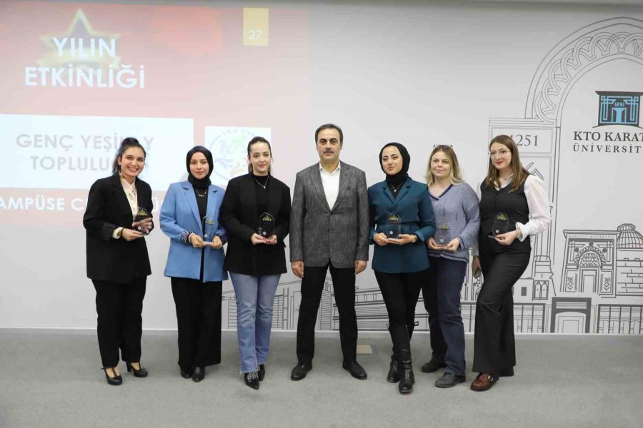 Kto Karatay’ın Parlayan Yıldızı Öğrenci Toplulukları Ödüllendirildi