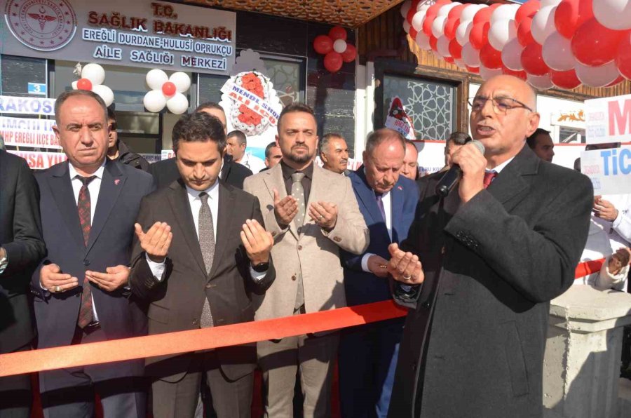 Başkan Oprukçu’nun Ailesi Adına Yaptırdığı Aile Sağlığı Merkezi Açıldı