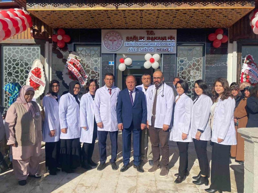 Başkan Oprukçu’nun Ailesi Adına Yaptırdığı Aile Sağlığı Merkezi Açıldı