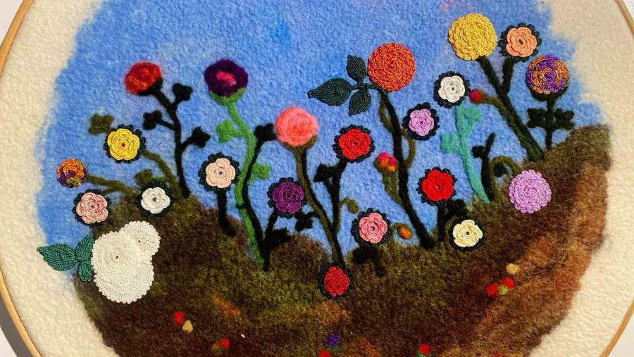 Islak Keçe Sanatı İle Masalları Tabloya Dönüştürüyor