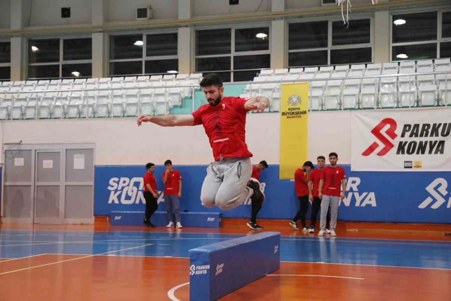 Gençler "parkur Konya" İle Hayallerine Kavuşuyor