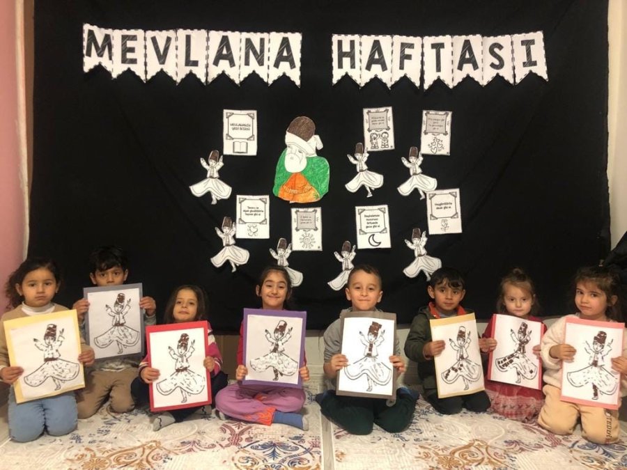 Minikler Mevlana Haftası’nı Kutladı