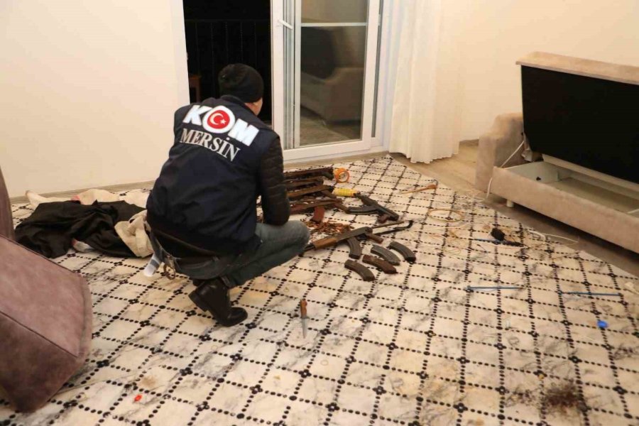 Mersin’de Organize Suç Örgütüne Operasyon: 5 Gözaltı