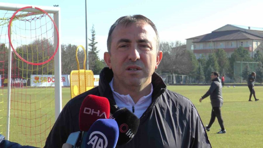 Recep Uçar: "taraftarımızın Önünde Arzu Ettiğimiz Sonucu Alacağımızı Düşünüyorum"