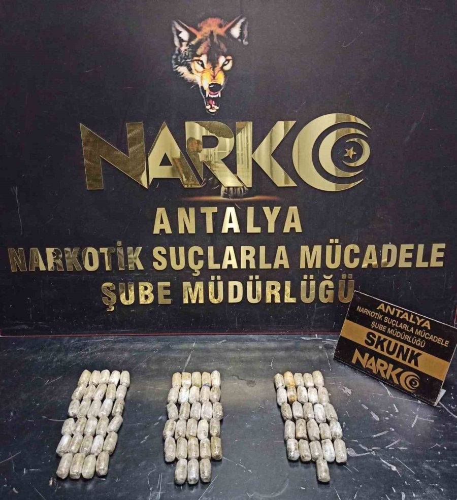 Uyuşturucu Madde Operasyonunda 4 Kilogram Esrar Ele Geçirildi