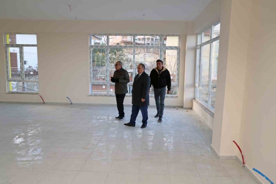 Yunus Büyükkuşoğlu Engelli Rehabilitasyon Merkezi’nde Sona Doğru