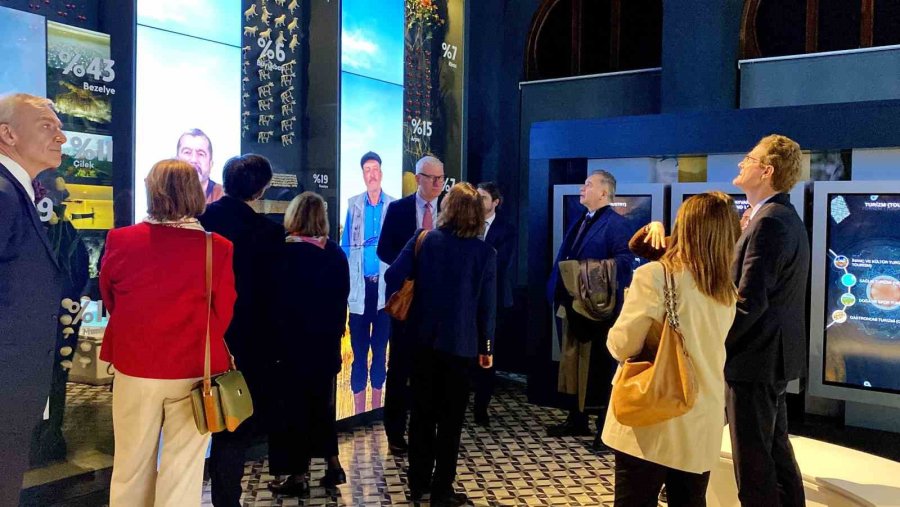 Ab Türkiye Delegasyonu Başkanı Landrut: “kültür Mirasının Korunması Hakkında Birlikte Çalışıyoruz”