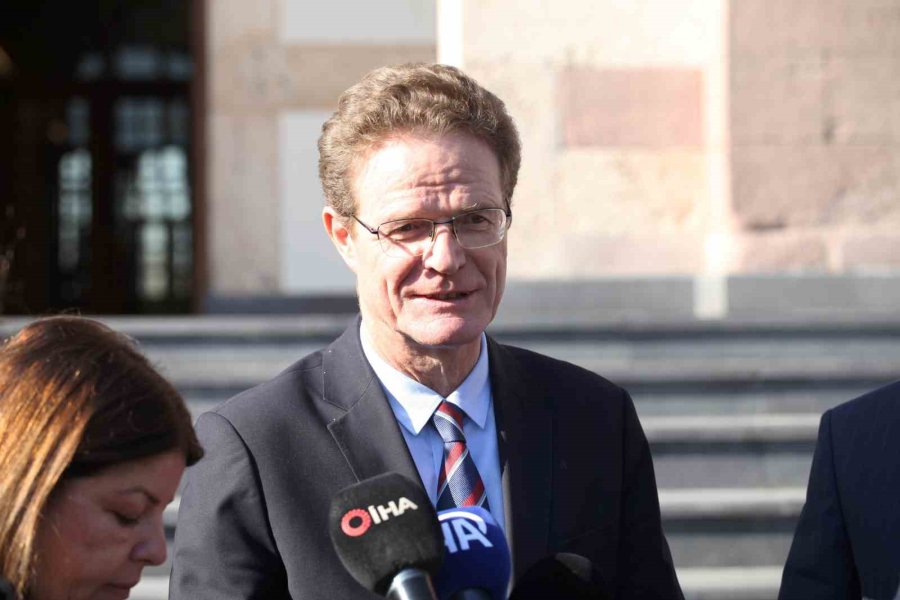 Ab Türkiye Delegasyonu Başkanı Landrut: “kültür Mirasının Korunması Hakkında Birlikte Çalışıyoruz”