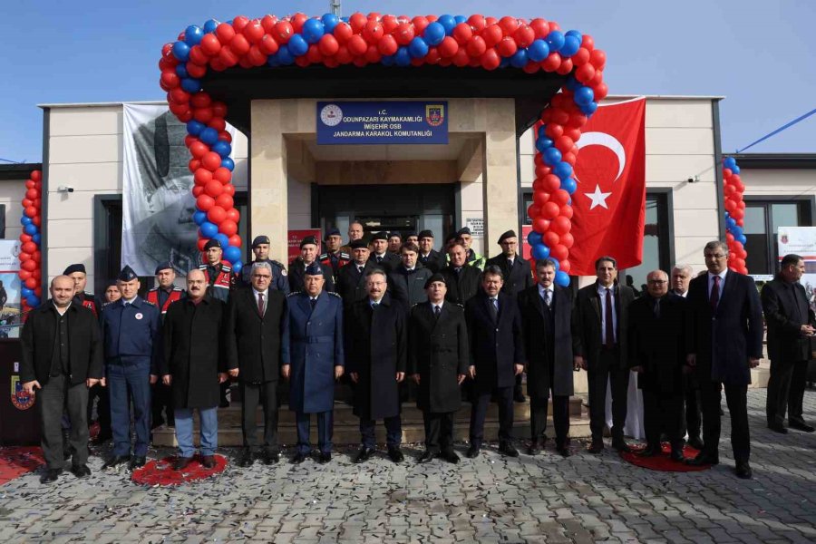 Eskişehir’de Jandarma Karakolu Düzenlenen Törenle Açıldı