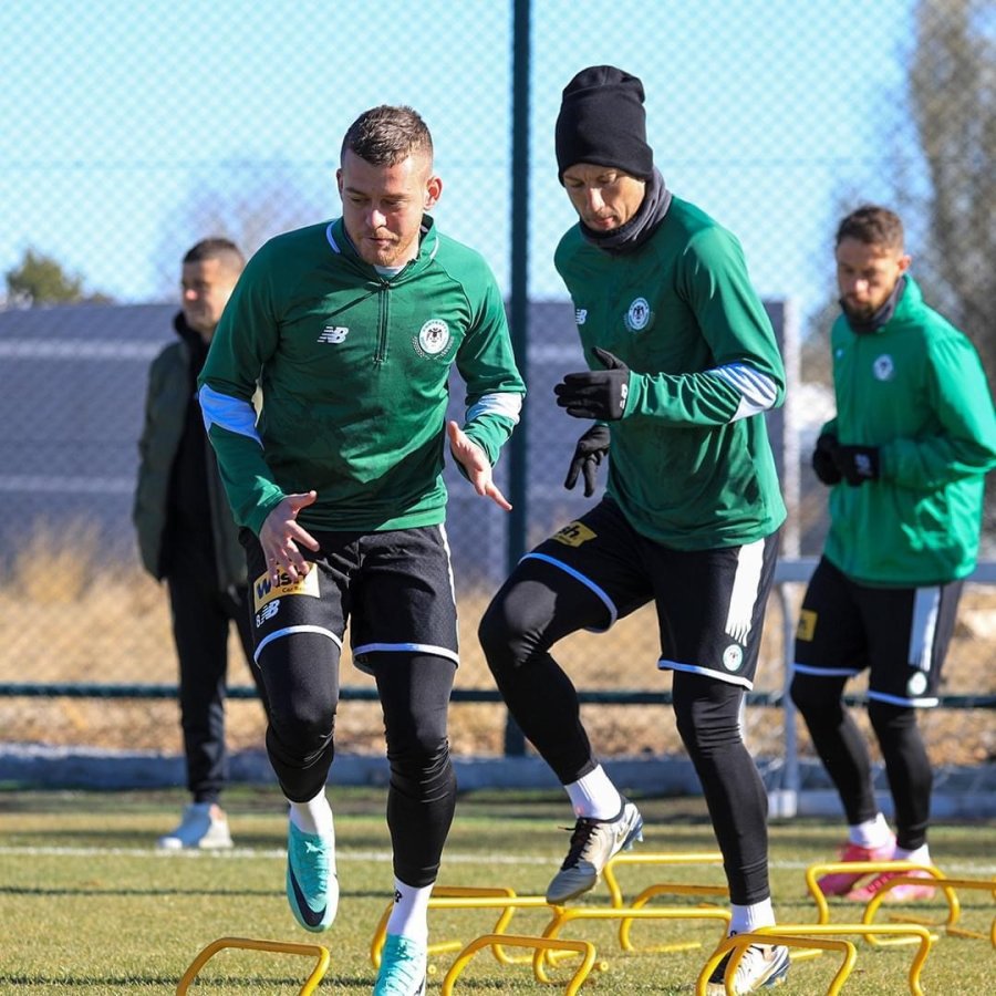 Konyaspor, Samsunspor Maçı Hazırlıklarını Sürdürdü