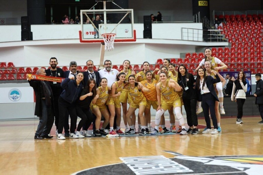 Gençler Ligi: Melikgazi Kayseri Basketbol: 71 - Ted Ankara Kolejliler: 66
