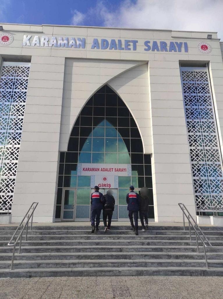 Karaman'da Hırsızlık Zanlısı Tutuklandı