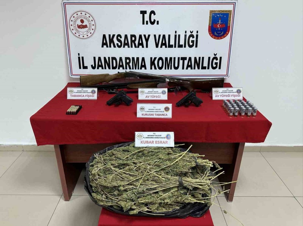 Aksaray'da Gömdüğü Uyuşturucu İle Yakalanan Şahıs Tutuklandı